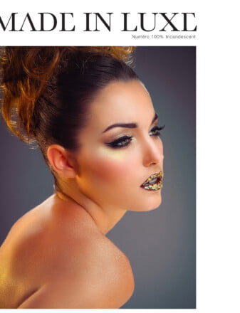 Photograph 'Cover-Made-In-Luxe—100%-Scintillant—Agathe' by Étienne Delorme