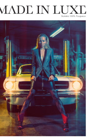 Photograph 'Cover-Made-In-Luxe-Magazine—100%–Fougueux—Martine-Siebenaller' by Étienne Delorme