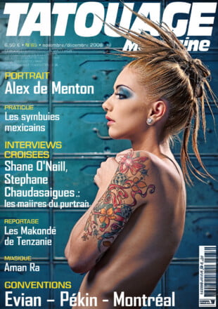 Photograph 'Cover-Tatouage-Magazine—N65-Fanny-Maurer' by Étienne Delorme