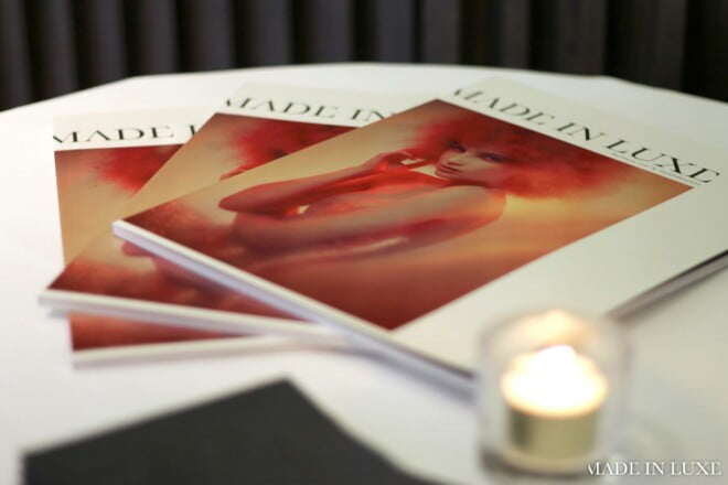 Editorial photograph of model Chloé from the 'Chloé – Made In Luxe 100% Incandescent' series by photographer Étienne Delorme