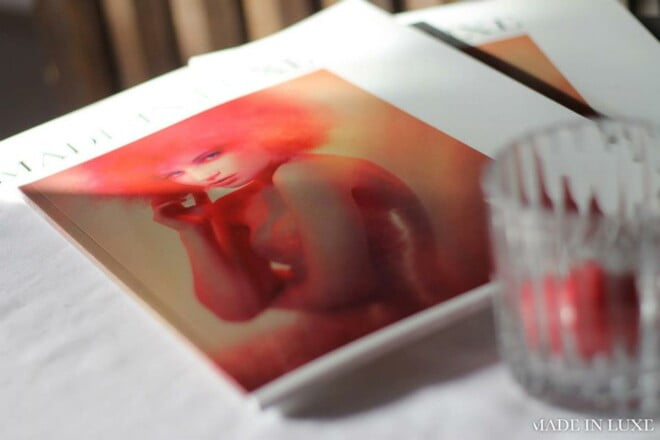 Editorial photograph of model Chloé from the 'Chloé – Made In Luxe 100% Incandescent' series by photographer Étienne Delorme