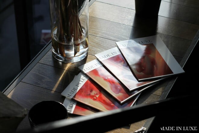 Editorial photograph of model Chloé from the 'Chloé – Made In Luxe 100% Incandescent' series by photographer Étienne Delorme