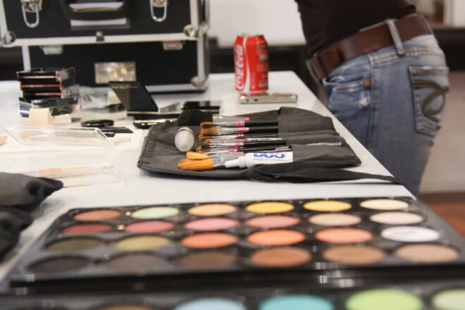 Photograph 'Masha Alexandra Obolensky – Backstage' by Étienne Delorme