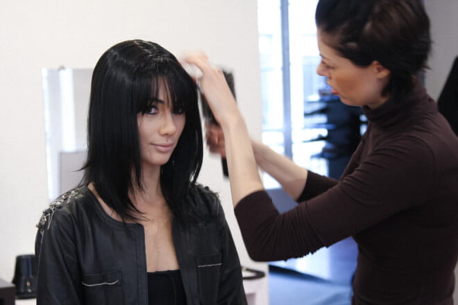 Photograph 'Masha Alexandra Obolensky – Backstage' by Étienne Delorme