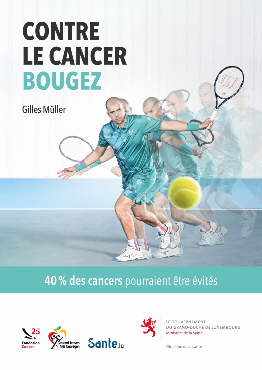 Advertising photograph from the 'Anti-cancer campaign Luxembourg Ministry of Health' series by photographer Étienne Delorme – image 2